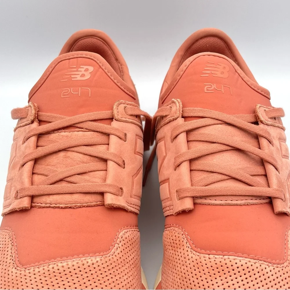 NEW BALANCE | Men’s Lux 247 ‘Dawn til Dusk’ Sneaker in Rose/Sea Salt | Size 9 - Picture 6 of 13